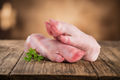 Pieds de cochon fond rustique